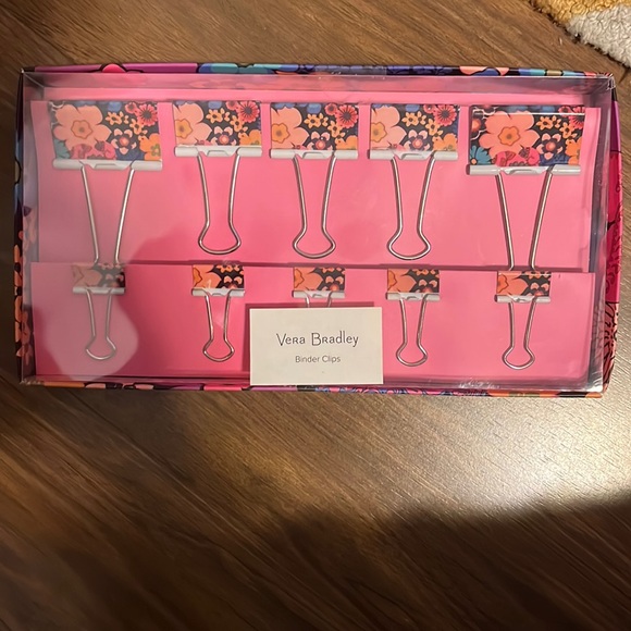 Vera Bradley Binder Clips - Picture 2 of 6